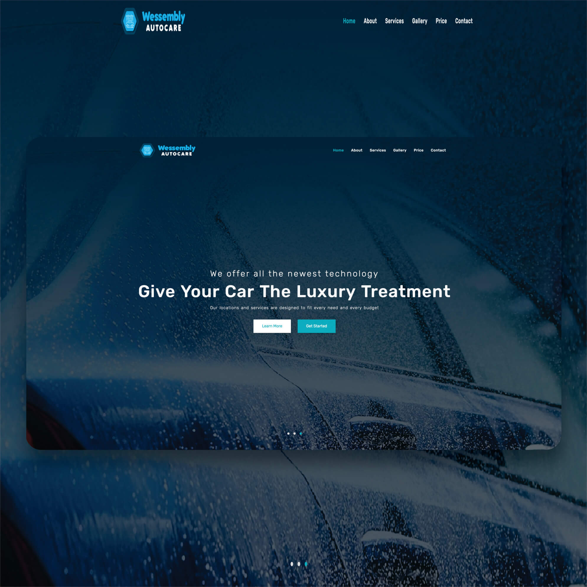 Online Shopping Landing Page
